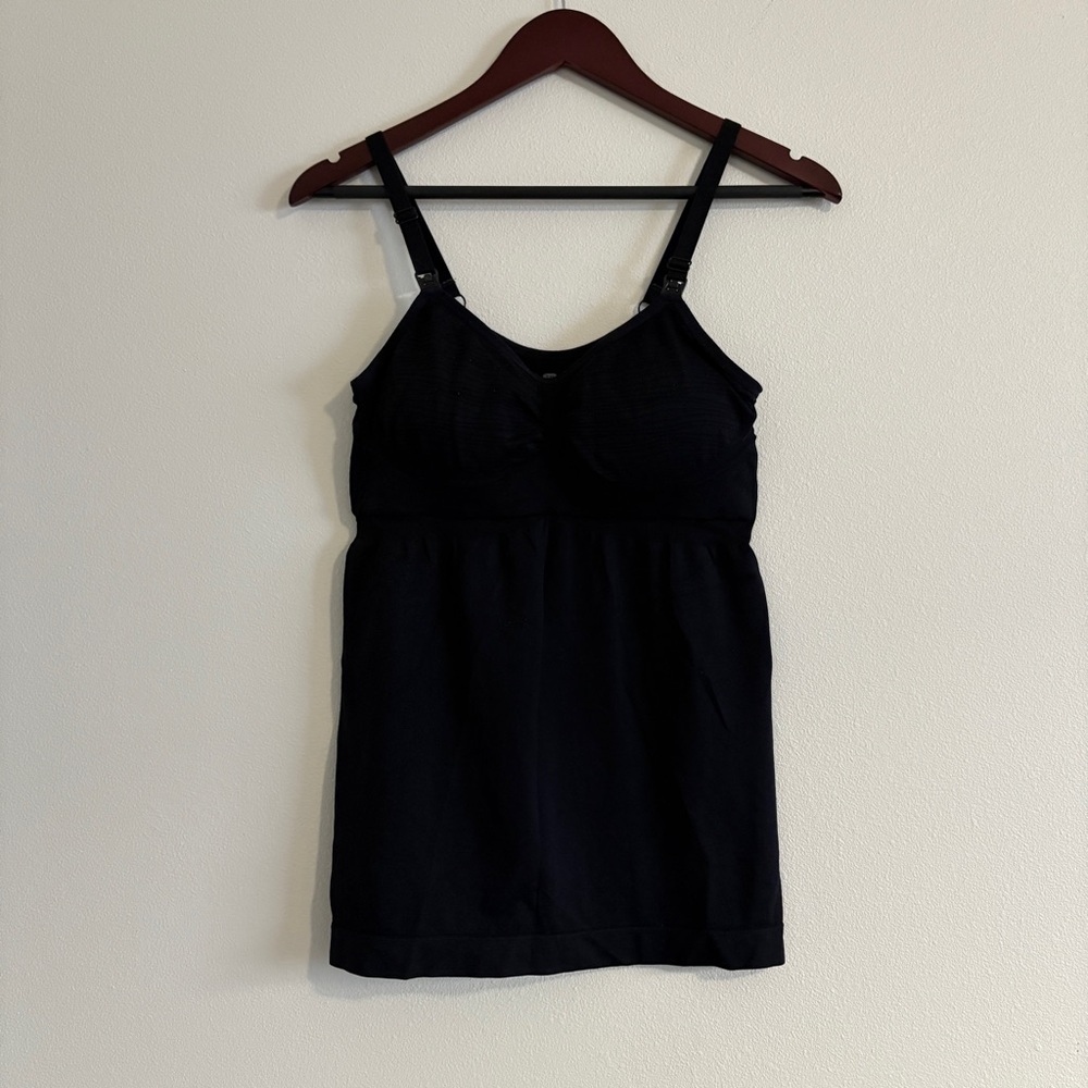 Kindred Bravely Sublime® Hands-Free Pumping & Nursing Tank Black Large - Picture 4 of 8